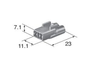 HM090 2-Way Female Housing